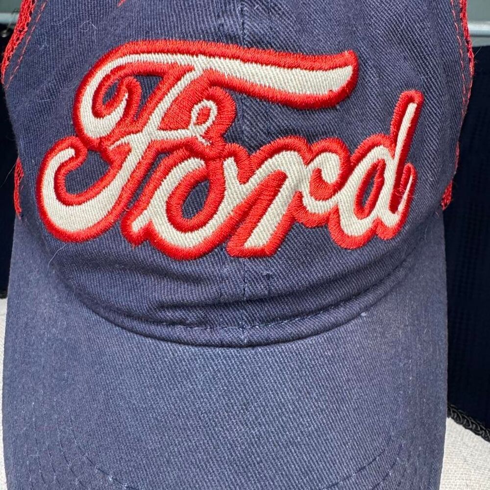 Ford Women's Blue and Navy Hat